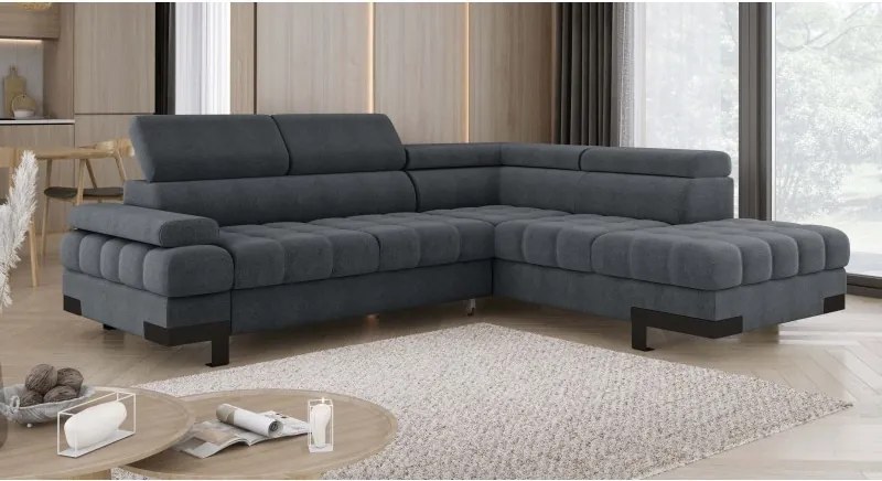 Narożnik SELVA L z funkcją spania i pojemnikiem AUSTIN 19 WERSAL