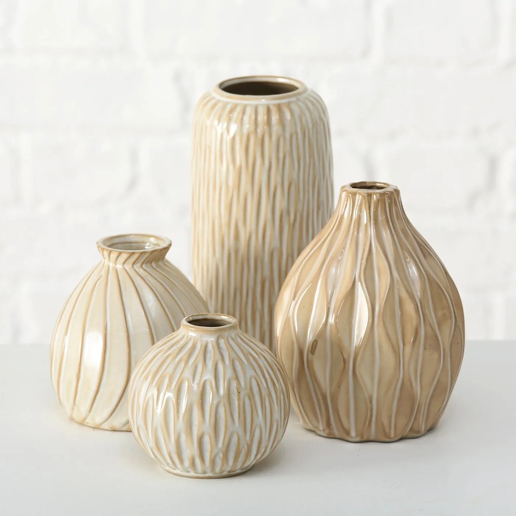 Zestaw ceramicznych wazonów w różnych rozmiarach,  ZALINA