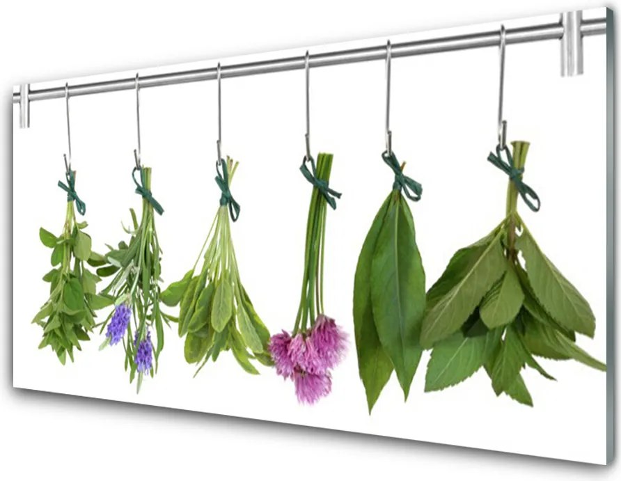 Panel Szklany Kompozycja Suszonych Ziół