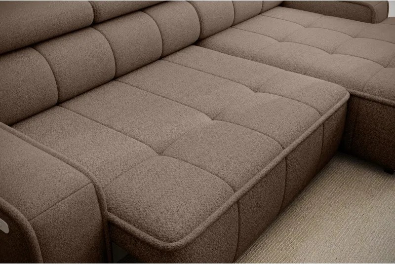 THIAGO S MINI z elektryczną regulacją siedziska Prawostronny w tkaninie SERENO 684 WERSAL