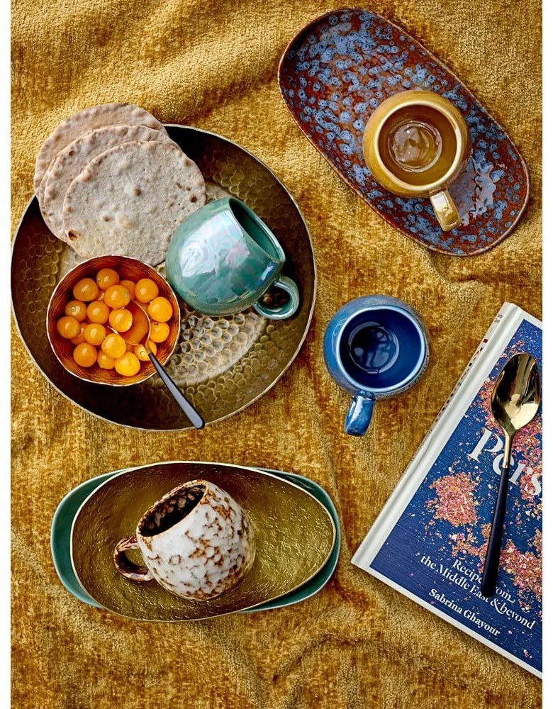 Brązowy/beżowy kubek ceramiczny 280 ml Paula – Bloomingville