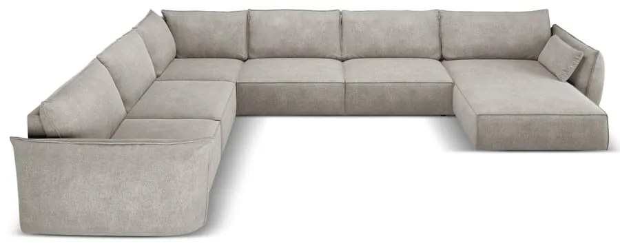 Jasnoszary narożnik (lewostronny) Vanda – Mazzini Sofas