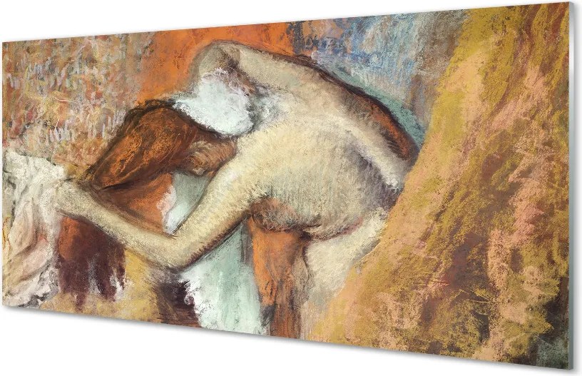 Panel nad Blat Kuchenny Kobieta przy Toalecie - Degas