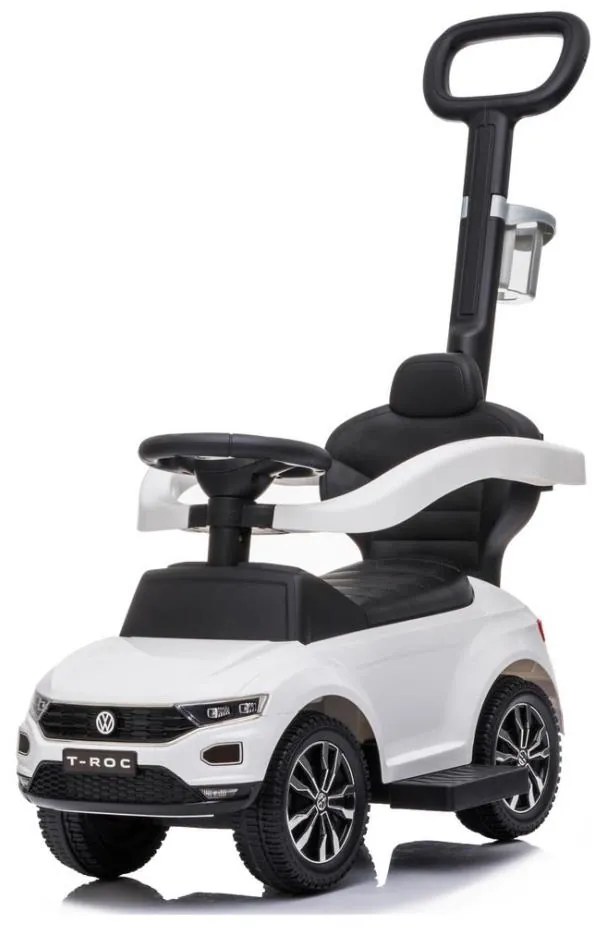 Rowerek do pchania Volkswagen 3w1 2xAA biały/czarny