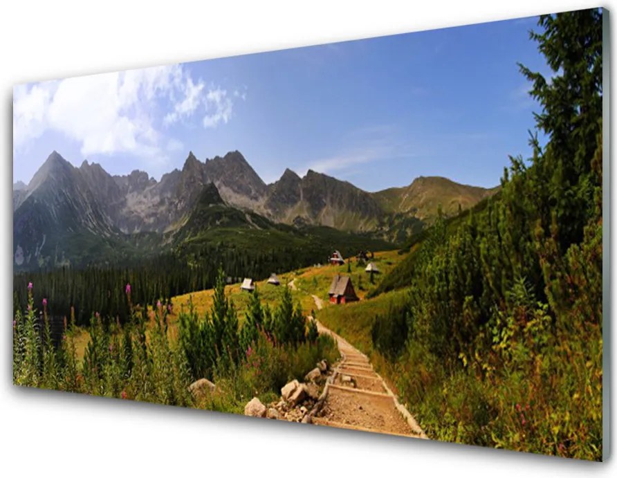 Szkło nad Blatem Kręta Droga przez Górską Halę