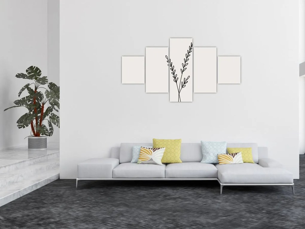 Obraz - Meadow Flower N⁰2 (125x70 cm)
