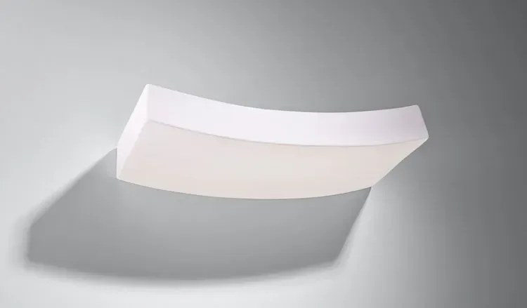 Biały minimalistyczny kinkiet ścienny - 18X EX785 D7-L86