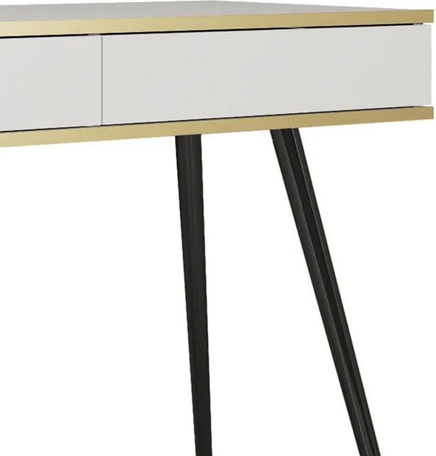 ORIANA Toaletka T 102 biała | nogi czarne