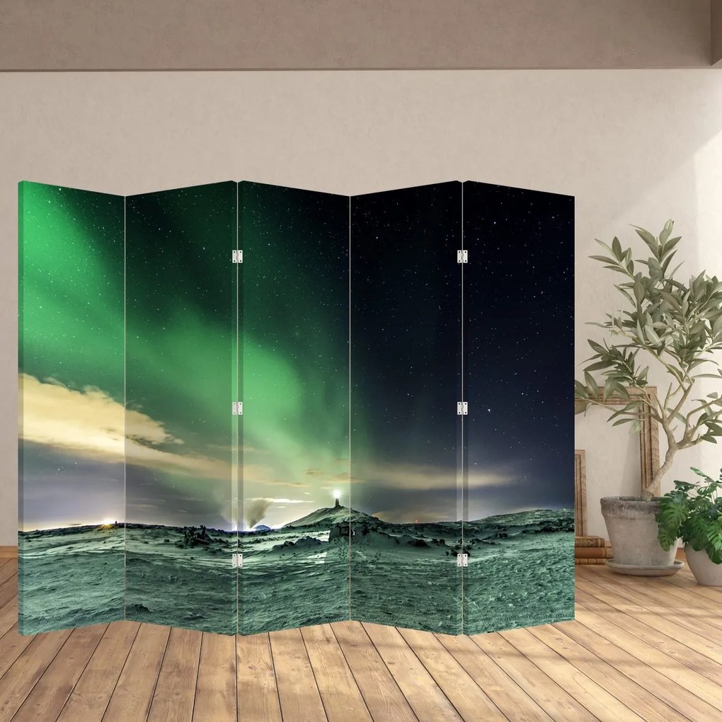 Parawan - Zorza Polarna (210x170 cm)
