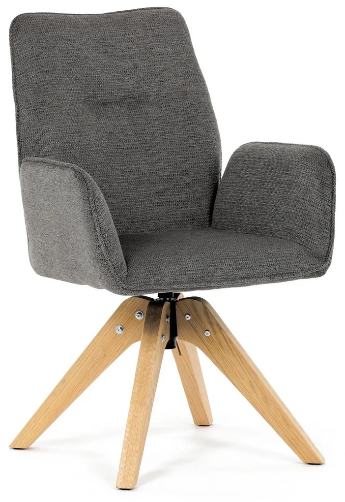 Krzesło do jadalni DCH-C2148 GREY2 z wodoodpornątkaniną