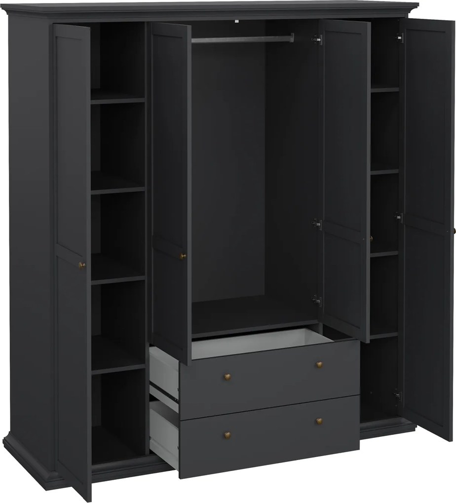 Szafa Paris 4+2 kolor szary