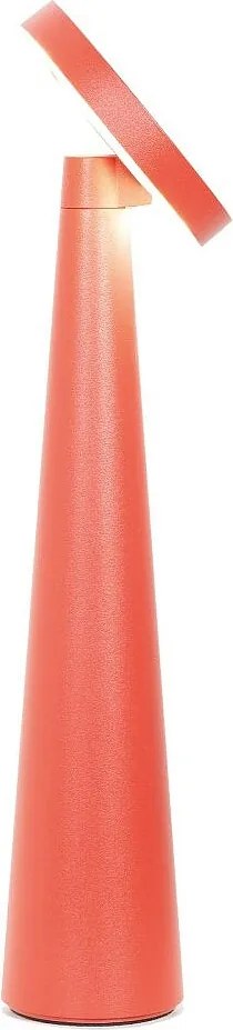 Lampa stołowa Zafferano Angelina z akumulatorem - bezprzewodowa, głowica obrotowa, sterowanie dotykowe, nowoczesny design do wnętrz - czerwona