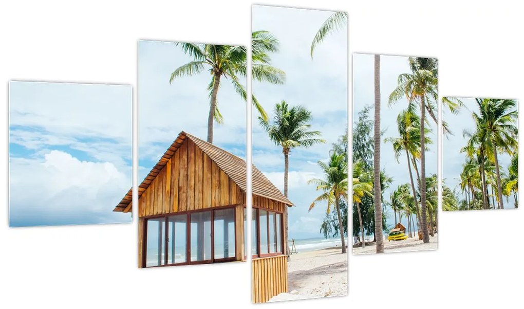 Obraz - Plaża (125x70 cm)