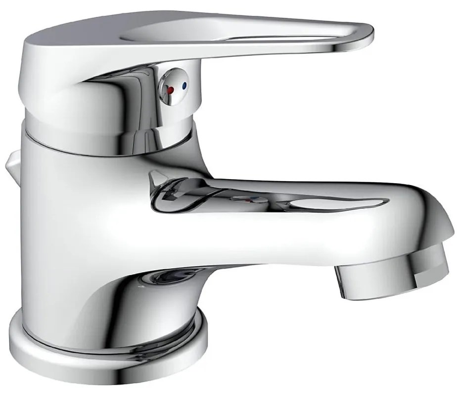 Eisl NI075SCR - Bateria umywalkowa SPEED biały/błyszczący chrom