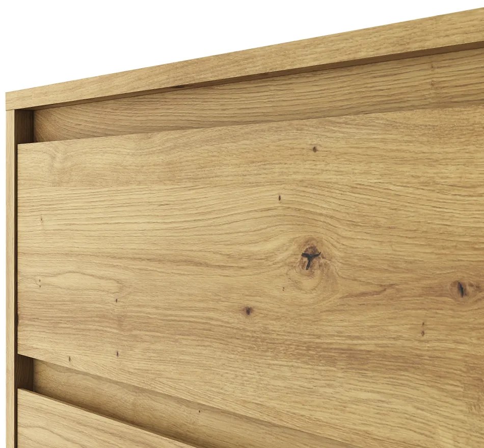 Komoda BOGAN 1D3S, dąb artisan