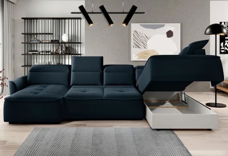 Narożnik MURILLO XL z elektryczną regulacją siedziska WERSAL