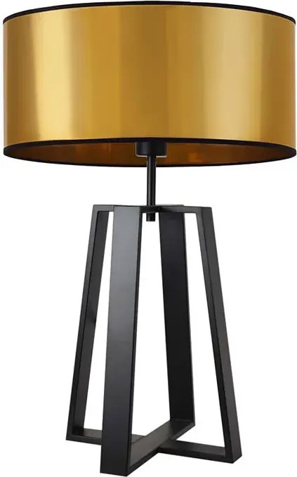 Złota lampka nocna glamour - 3X EX971 Z6-C05