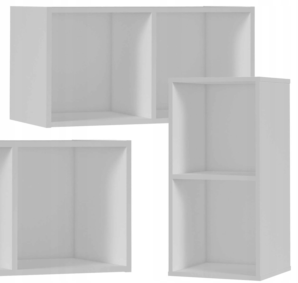 Regał półka organizer pojemnik stojak na płyty winylowe segregatory Cubo 2