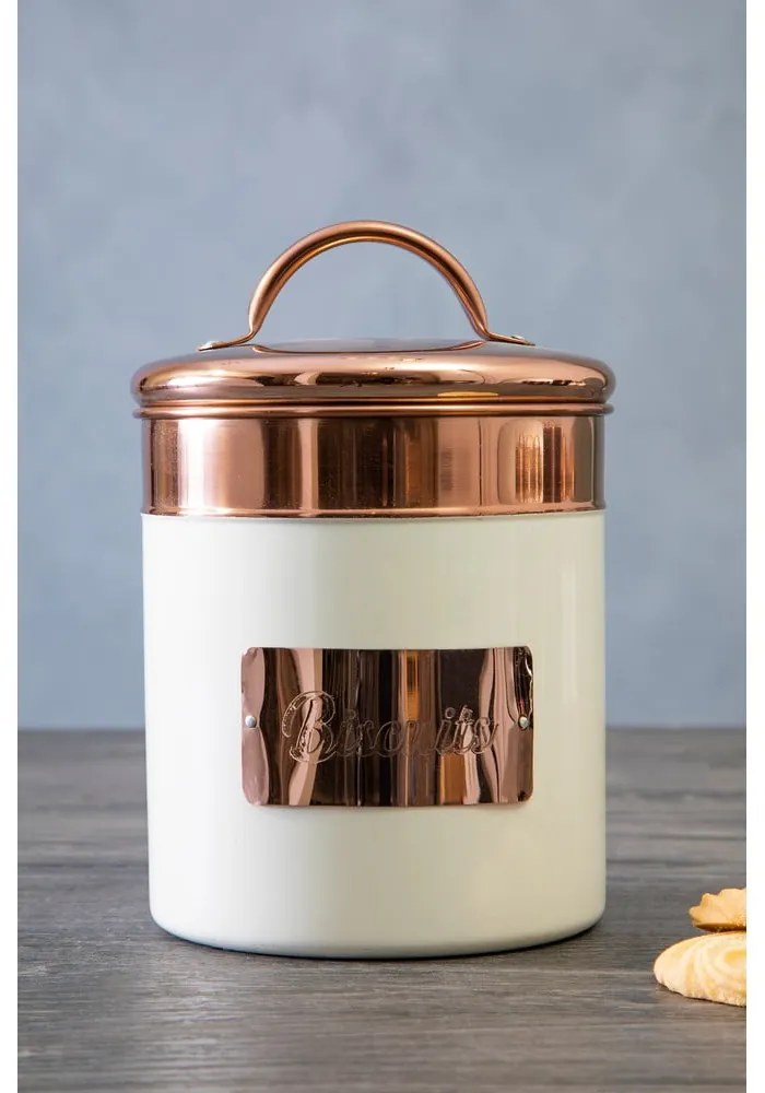 Metalowy pojemnik na żywność na ciasta Prescott – Premier Housewares