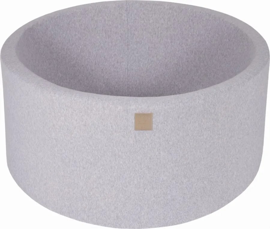 Pokrowiec Na Suchy Basen 40cm, Bawełniany, Jasnoszary - Meowbaby®