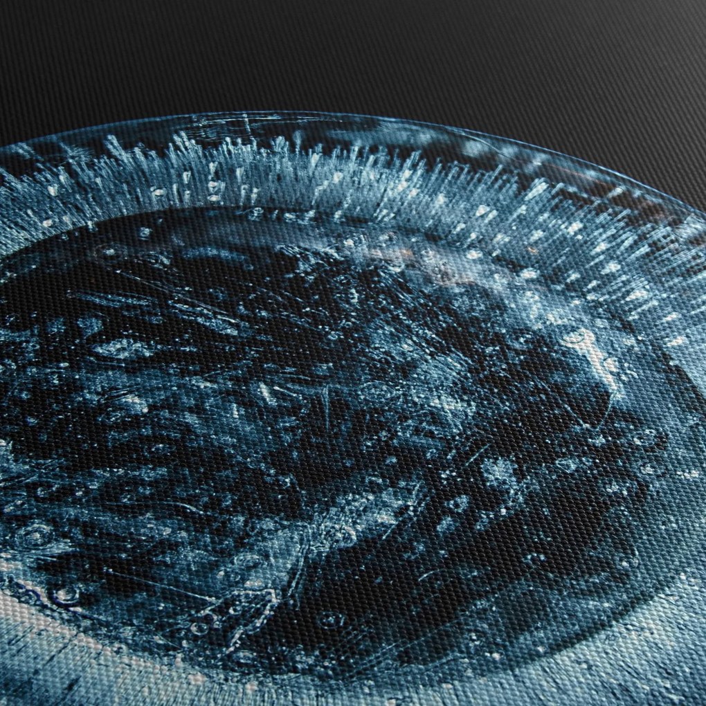 Obraz kropli lodu (170x50 cm)