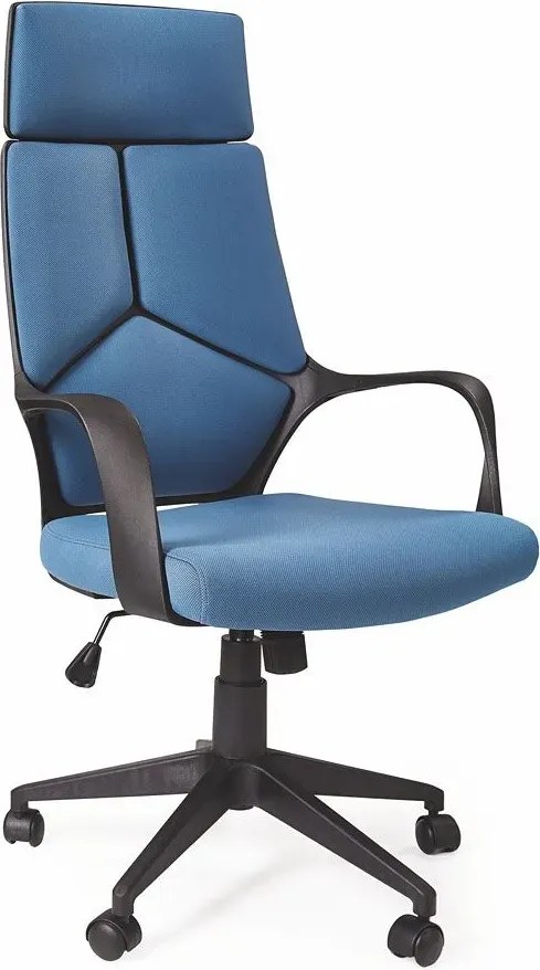 Niebieski fotel obrotowy K0-H41