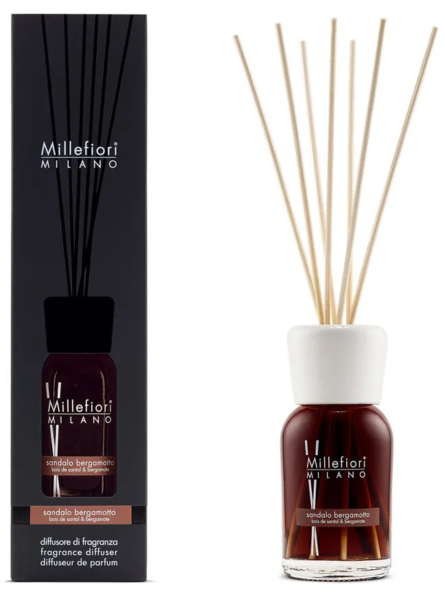 Millefiori Milano Dyfuzor Sandalo Bergamotto, 100 ml