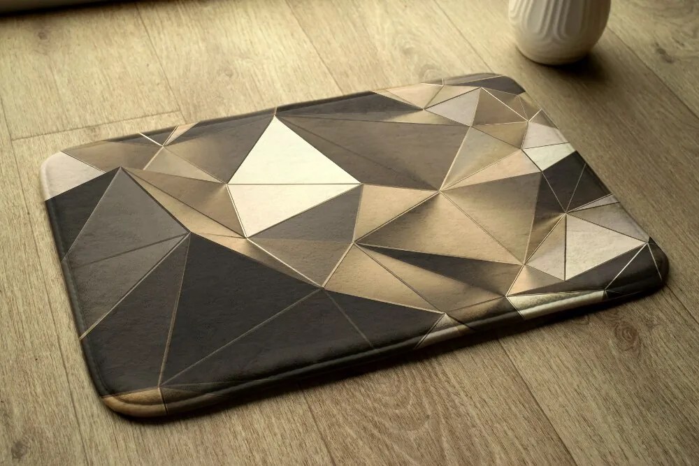 Dywanik łazienkowy Dywanik łazienkowy Złoto Wzór