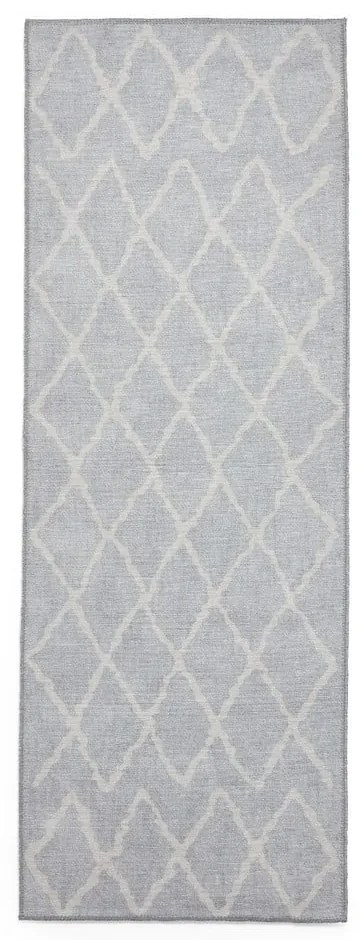 Jasnoszary chodnik odpowiedni do prania 61x170 cm Coral Light Grey – Think Rugs