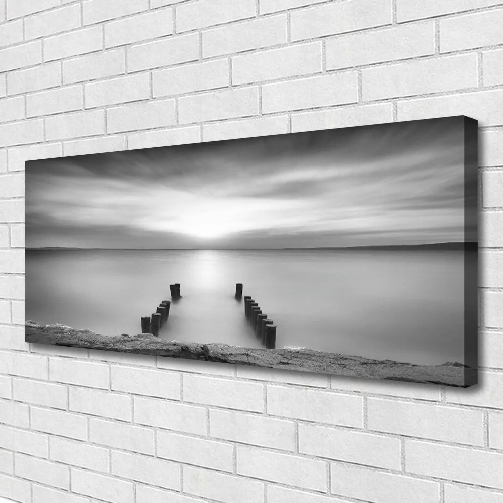 Fotoobraz na płótnie Spokojna Tafla Bałtyku