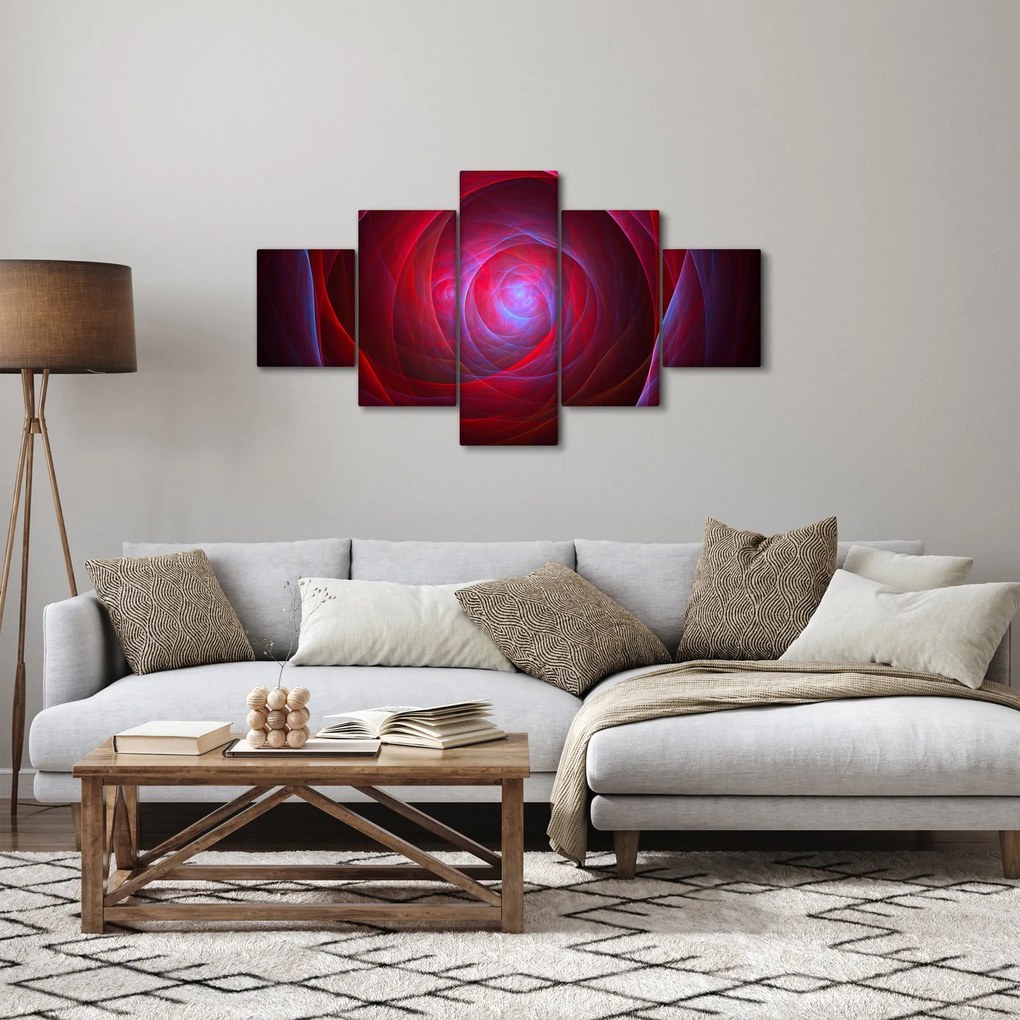 Abstrakcyjny obraz oczu (125x70 cm)