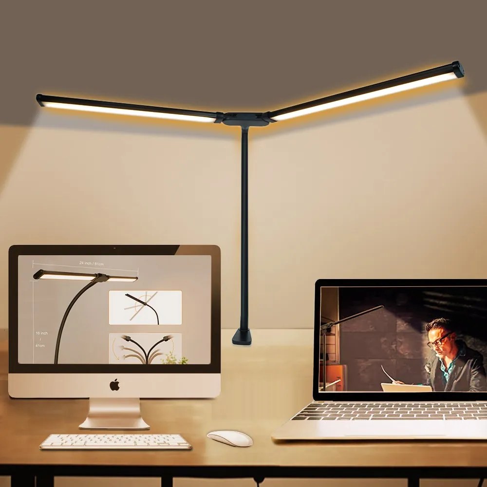 Lampa LED na biurko BRILIA, zacisk