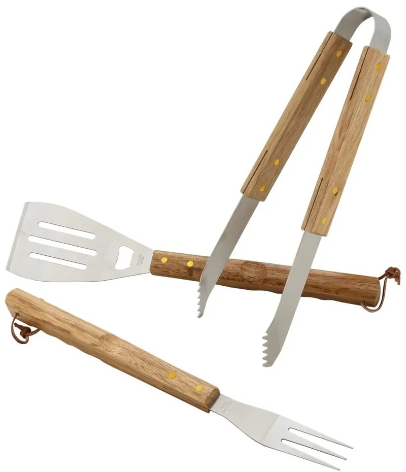 Zestaw 3 akcesoriów do grilla Cattara Wood