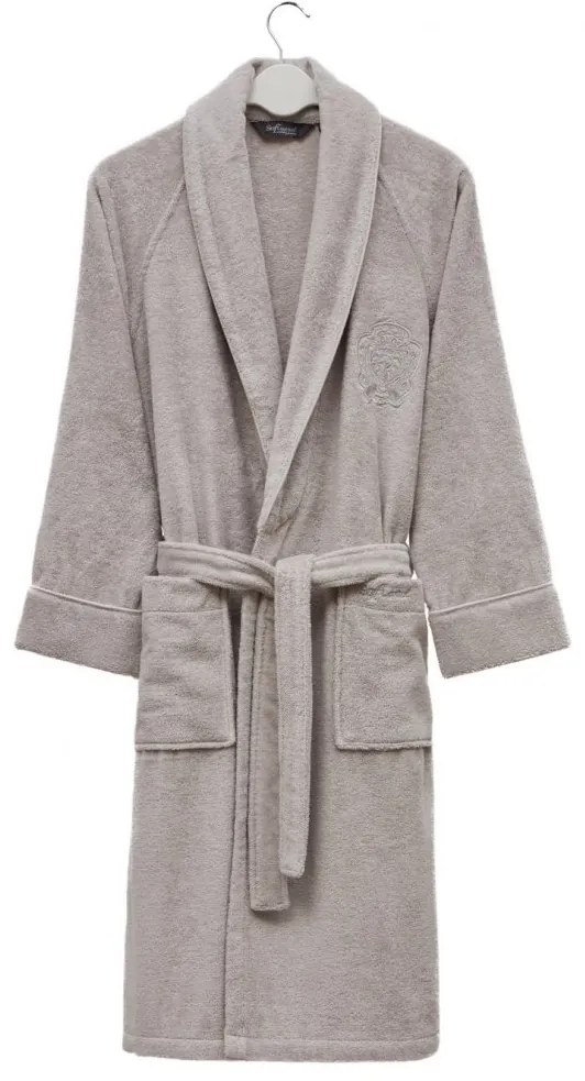 Modalowy unisex szlafrok DELUXE Biały XL