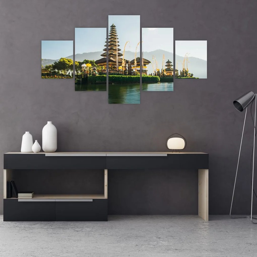 Obraz góry Batur (125x70 cm)