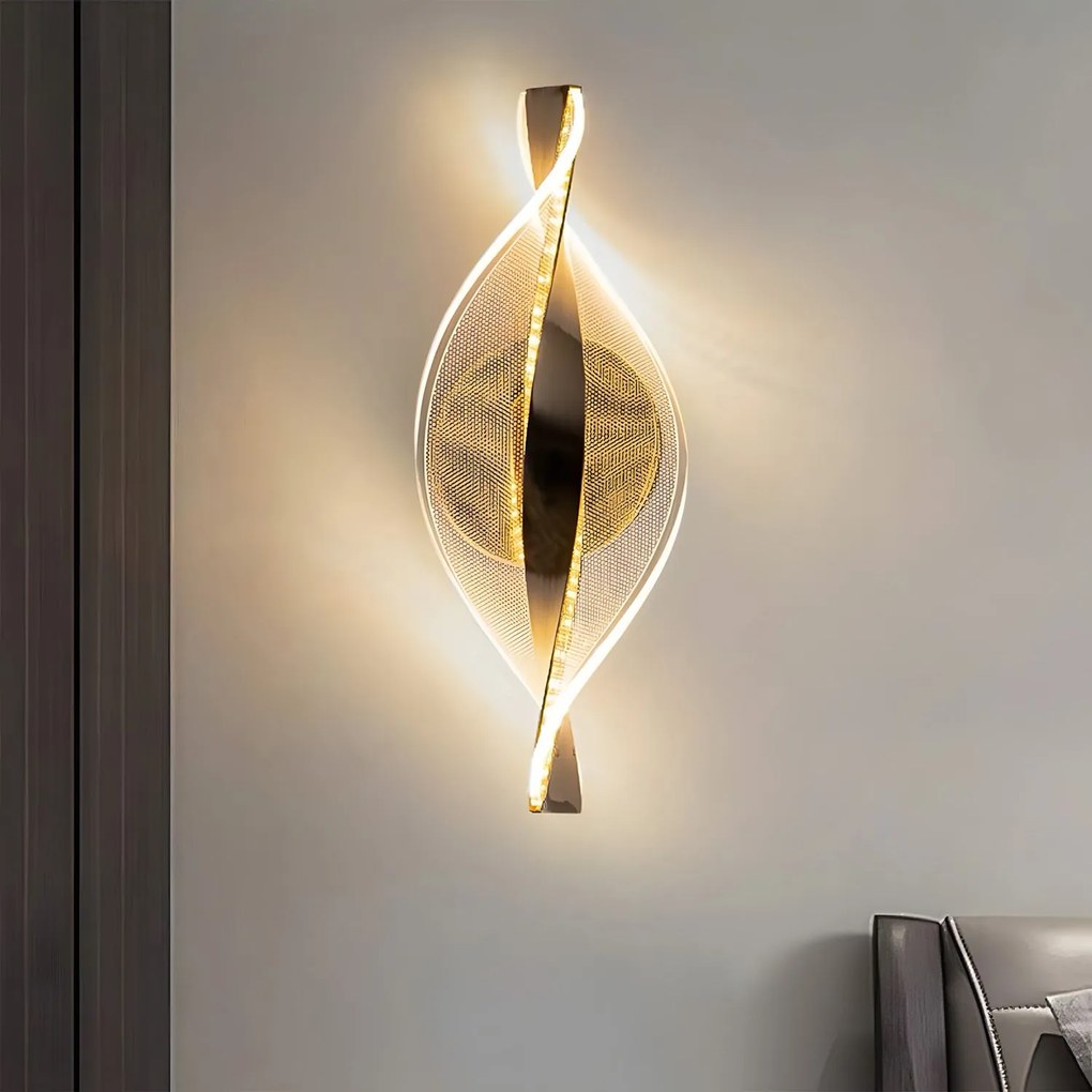 Kinkiet LED G031-W Złoty