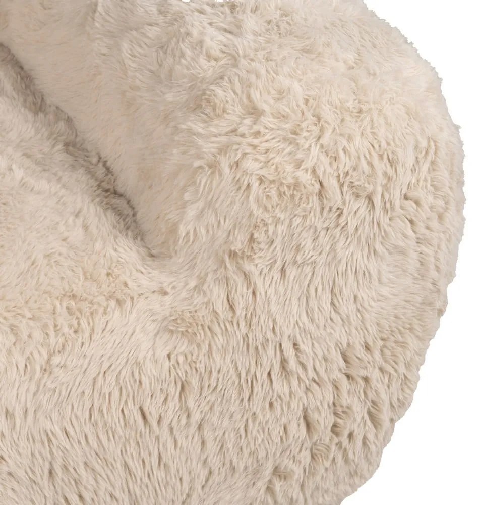 Beżowy fotel Teddy – Ixia
