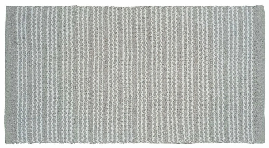 Dywanik Airi szaro-biały, 60 x 110 cm, 60 x 110 cm
