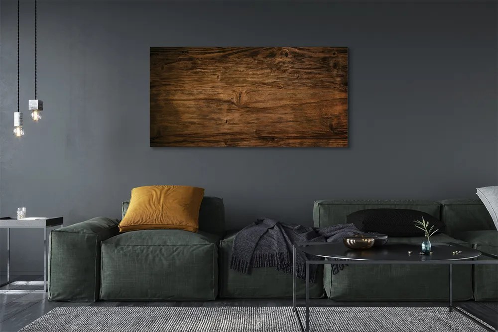 Duży obraz na płótnie Słoje I Sęki Dębowe