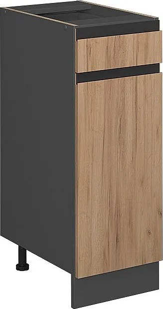 Szafka dolna do kuchni złoty dąb energetyczny 30x46x81.6 r-line