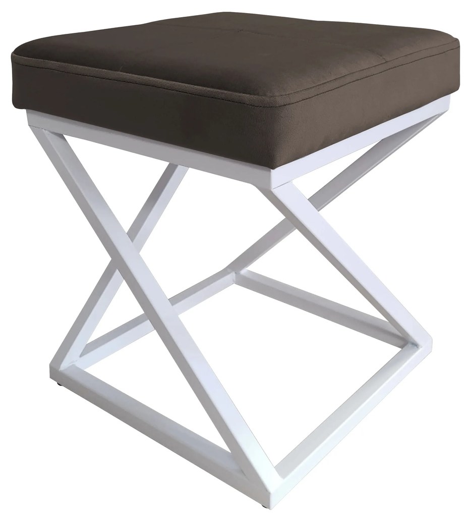 Pufa ZOA LOFT podstawa biała MG05