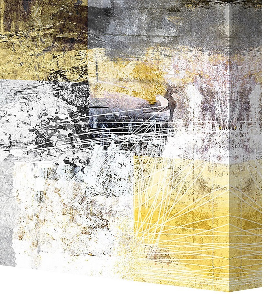 Obraz na płótnie Yellow Abstract