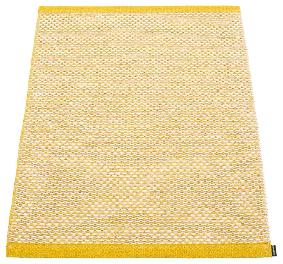 Musztardowy dywan odpowiedni na zewnątrz 60x85 cm Effi Mustard – Pappelina