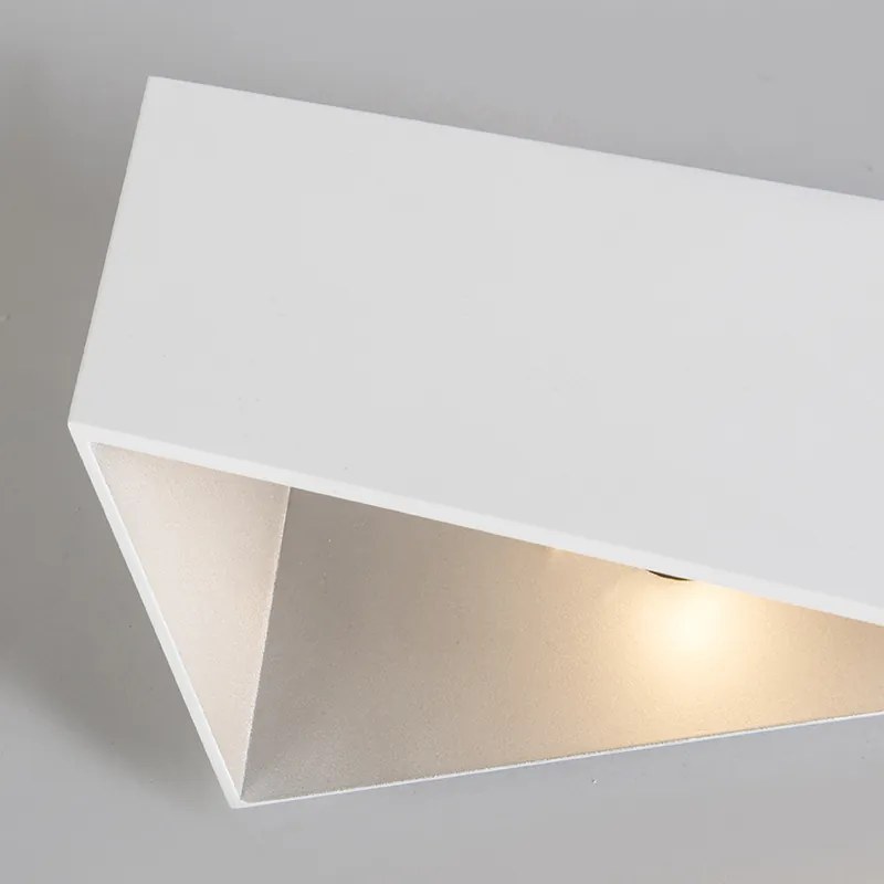Designerska lampa ścienna biała - FoldDesignerski Oswietlenie wewnetrzne