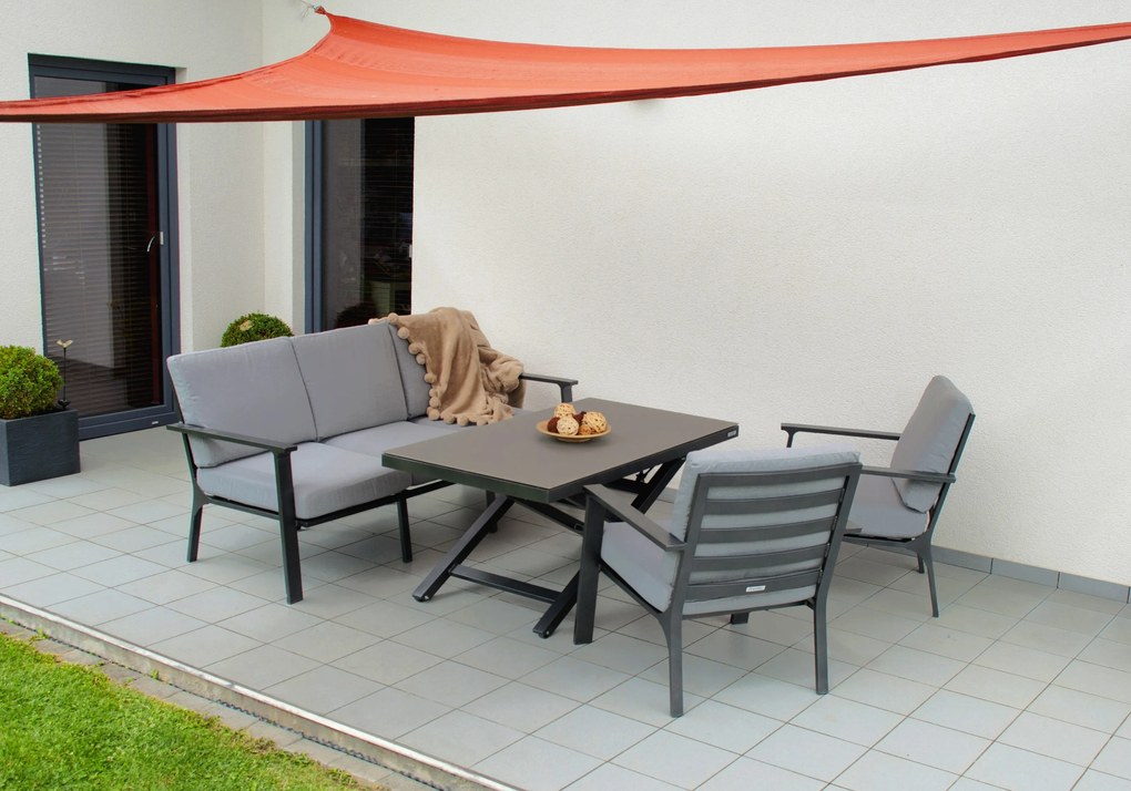 Doppler HAITI - stół ogrodowy z regulowaną wysokością