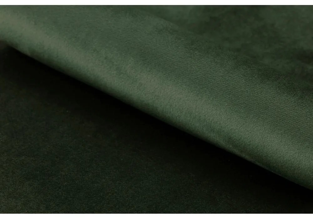 Zielony aksamitny fotel Actona Center