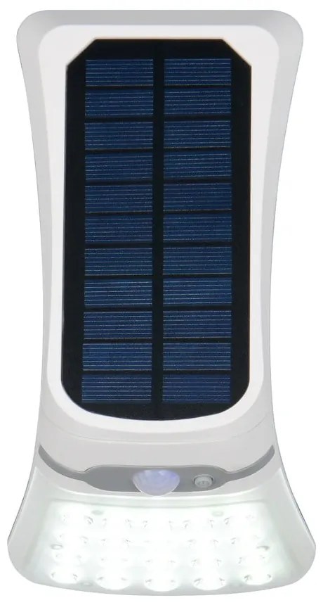 Zewnętrzna solarna lampa ścienna LED (wysokość 22 cm) Diadema – Reality