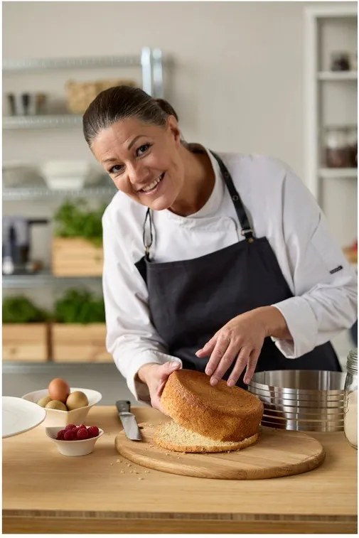 Obręcz do krojenia tortu ze stali nierdzewnej – Blomsterbergs