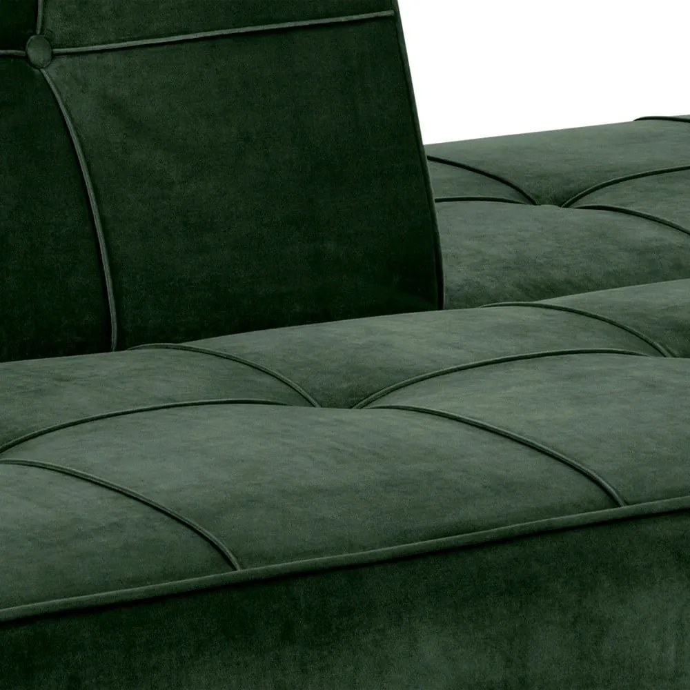 Zielona sofa rozkładana Actona Perugia