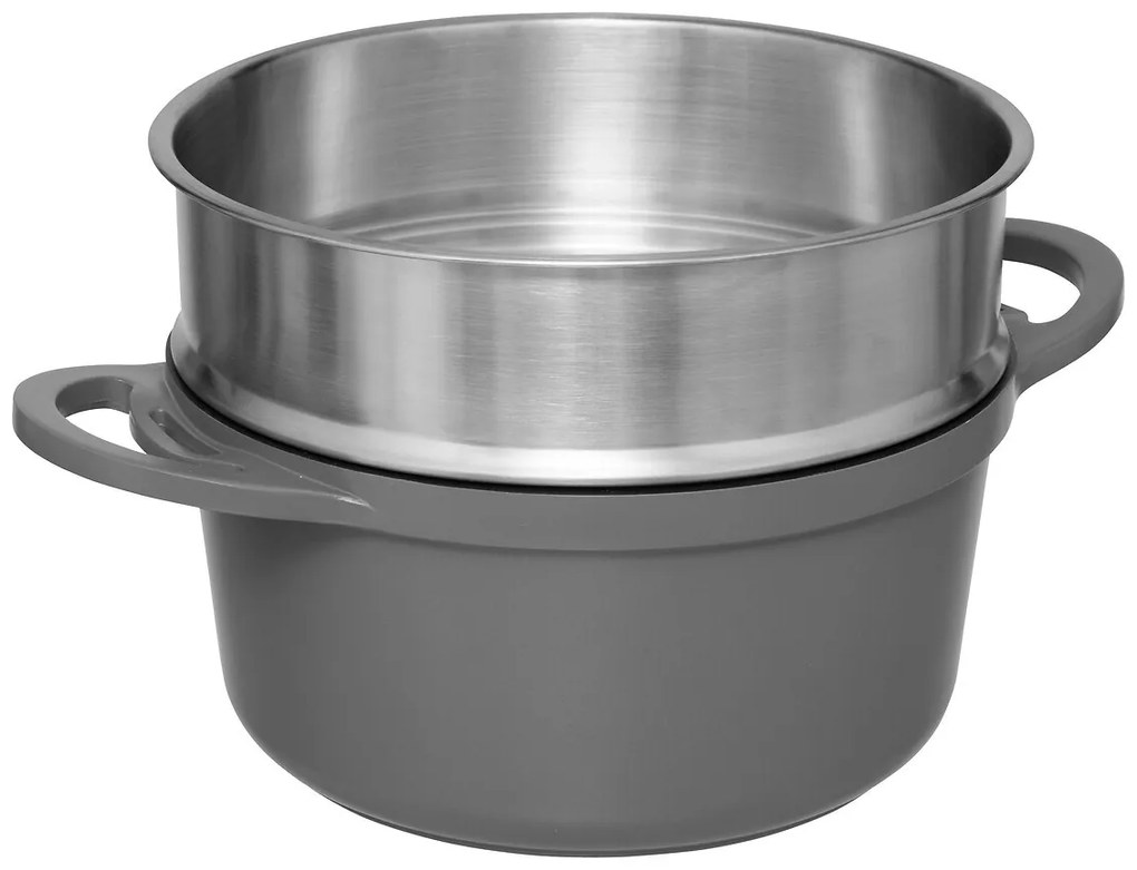 Naczynie do gotowania na parze HEALTHY, Ø 24 cm, 4 elementy